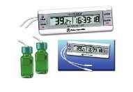 Fisher ScientificTM TraceableTM˫ʽ ¶ȼƹ׾Ʒһٸ߳AƬѿѹۿĻվܹʾʱ / ڵ / 